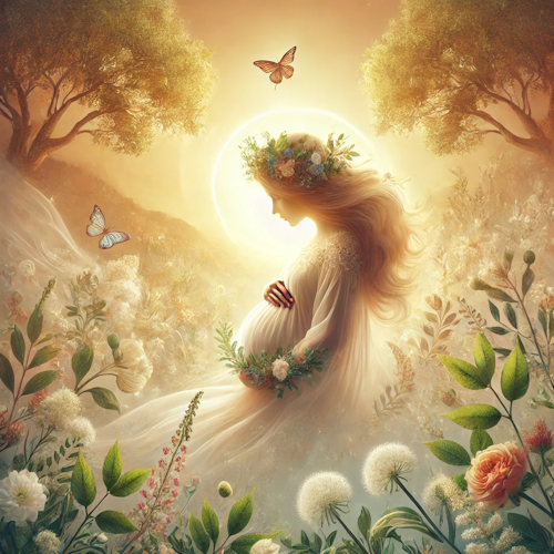 Representación de la Fertilidad y Embarazo de la Mujer